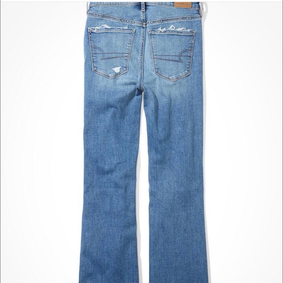 AE Ripped Flare Jean Pants - Picture 3 of 7